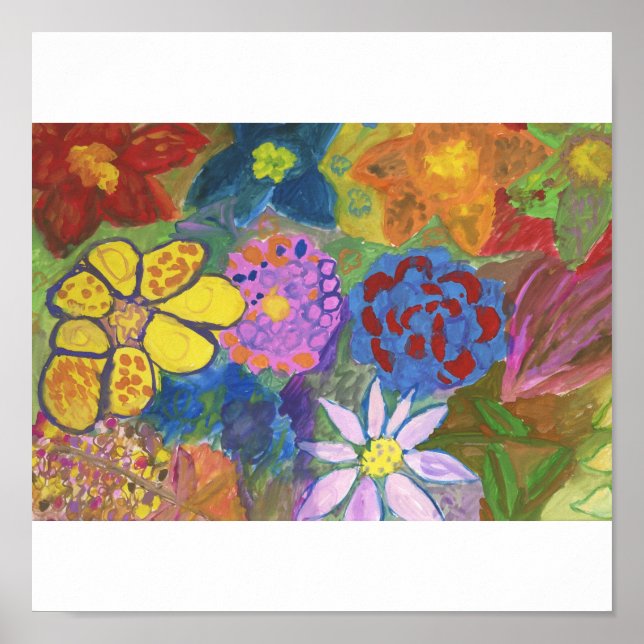 Blume Poster (Vorne)