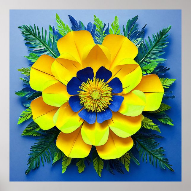 Blume Poster (Vorne)