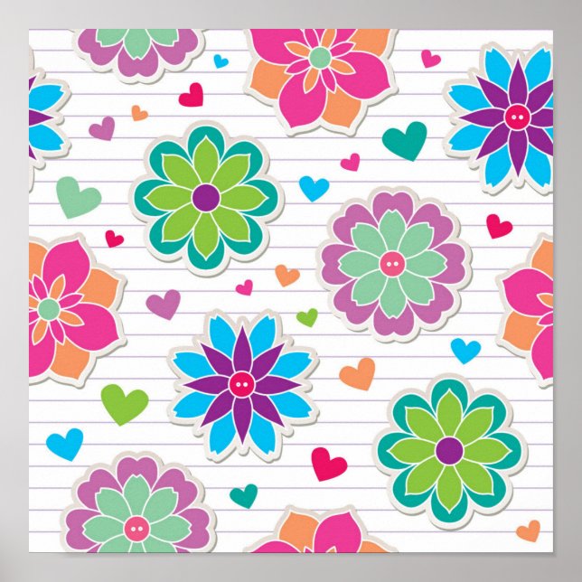 Blume Poster (Vorne)