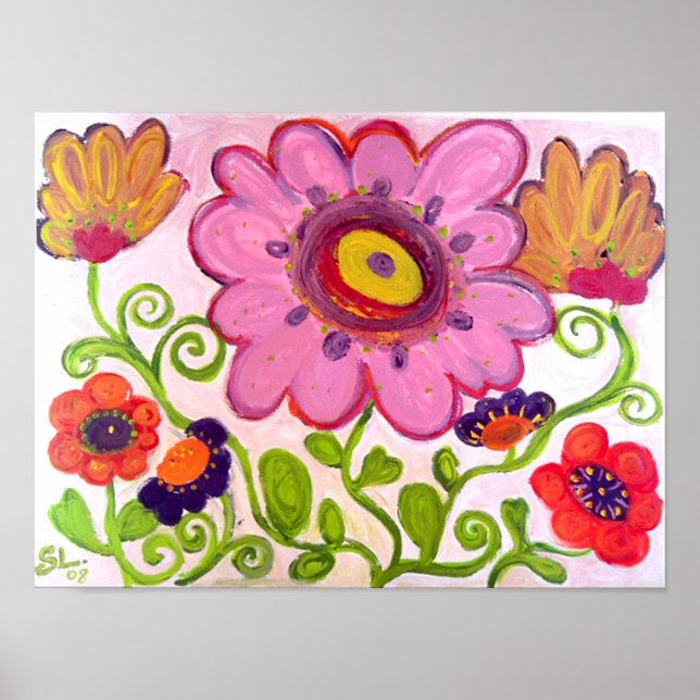 Blume Poster (Vorne)