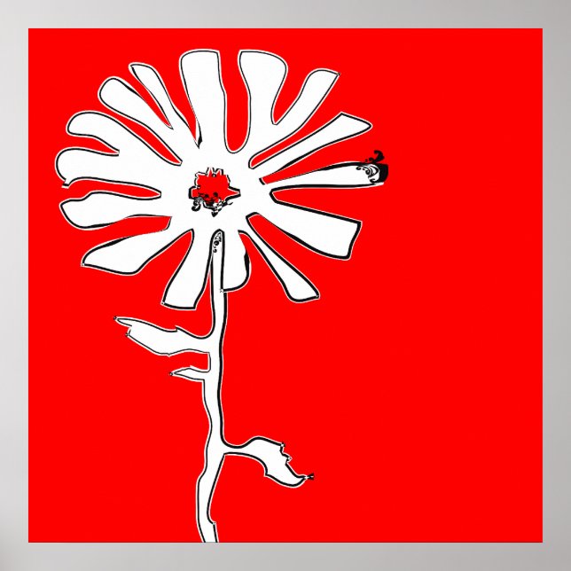 Blume Poster (Vorne)