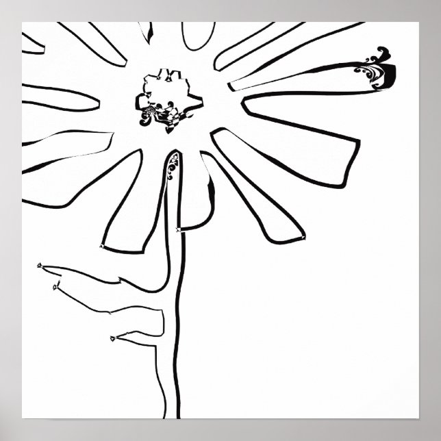 Blume Poster (Vorne)