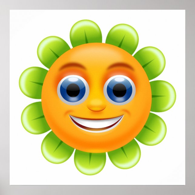 Blume Poster (Vorne)