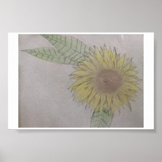 Blume Poster (Vorne)