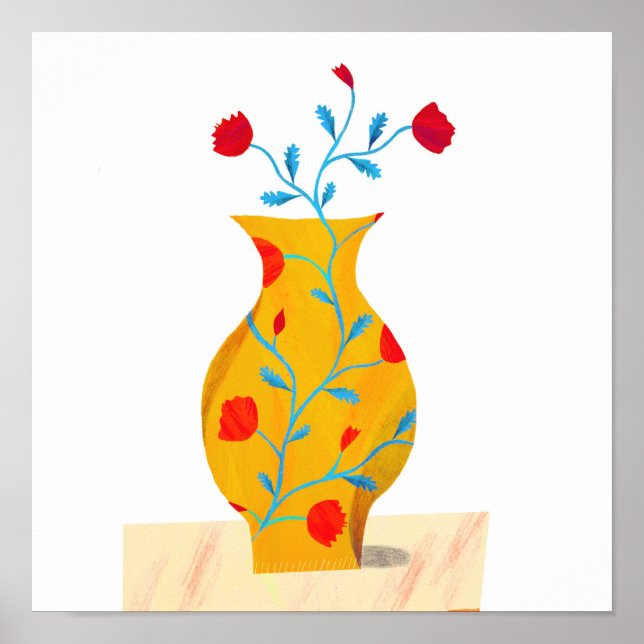 Blume Poster (Vorne)