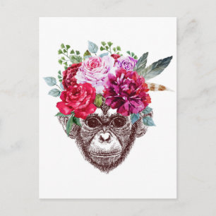 Blume Postkarte