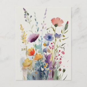 Blume Postkarte