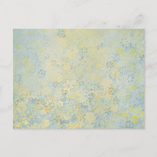 Blume Postkarte (Vorderseite)