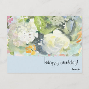 Blume Postkarte