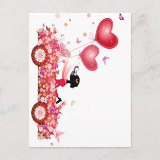 Blume Postkarte