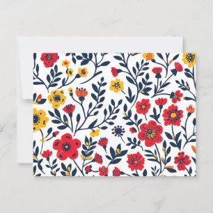 Blume Postkarte