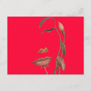 Blume Postkarte