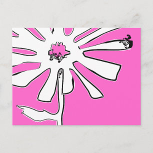 Blume Postkarte