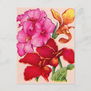 Blume Postkarte