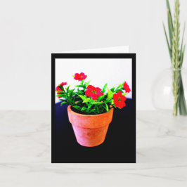Blume Pot Einladung