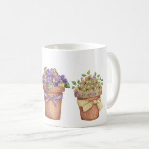Blume Pots Kaffeetasse