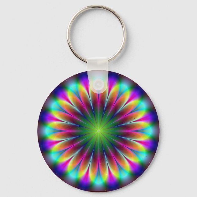 BLUME POWER 2 SCHLÜSSELANHÄNGER (Vorderseite)