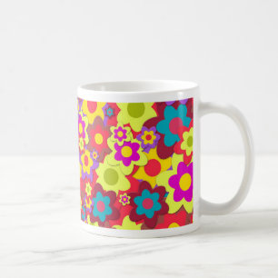 Blume Power 60er-Hippy Tasse