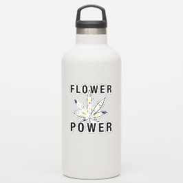 Blume Power Aufkleber
