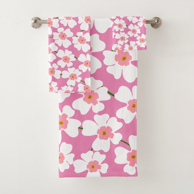 Blume Power Badhandtuch Set (Insitu)
