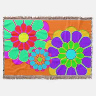 Blume Power Bloom I II III Decke