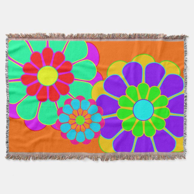 Blume Power Bloom I II III Decke (Vorderseite)