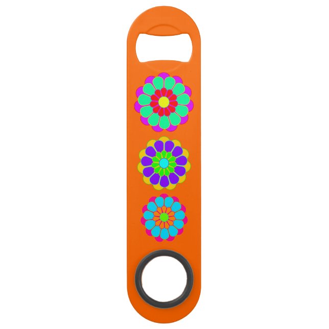 Blume Power Bloom I II III Speed Flaschenöffner (Vorderseite)