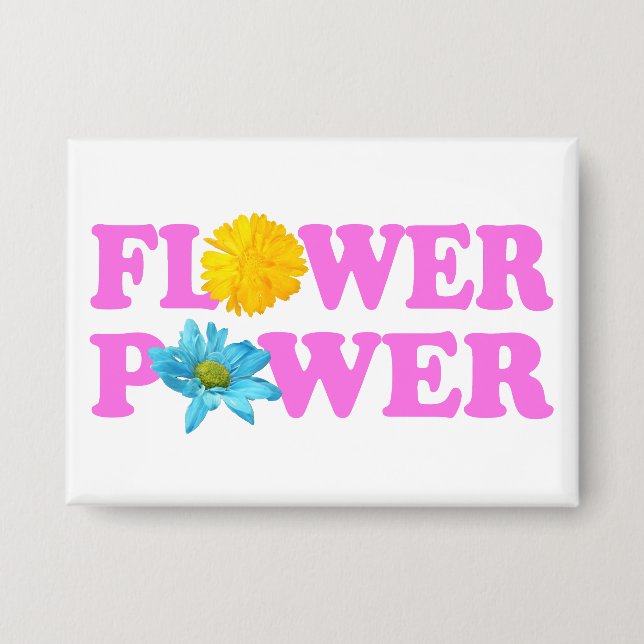 Blume Power Button (Vorderseite)