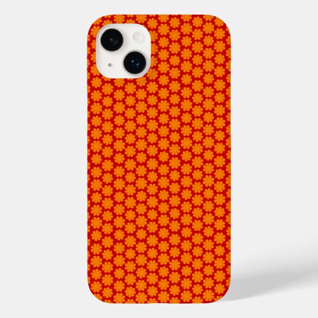 Blume Power Case-Mate iPhone Hülle (Rückseite)