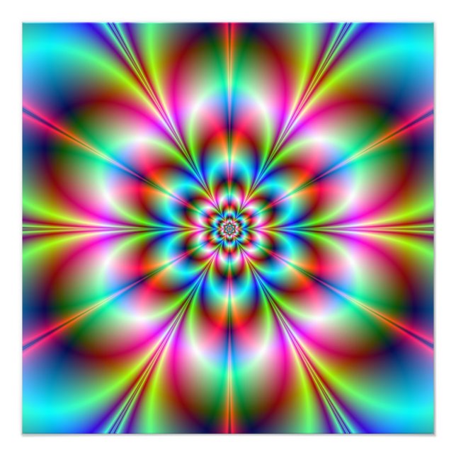 Blume Power Foto drucken (Vorne)