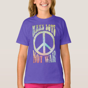 Blume Power Frieden - Liebe nicht Krieg 1 T-Shirt