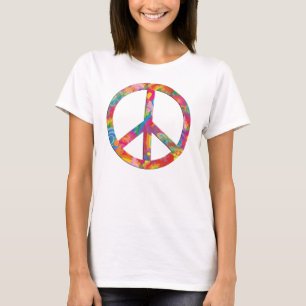 Blume Power Frieden T-Shirt
