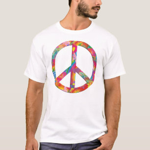 Blume Power Frieden T-Shirt