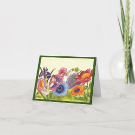 Blume Power Gartenarbeit Karte