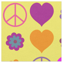 Blume Power HerzfriedenPattern + Ihr Backgr. Stoff
