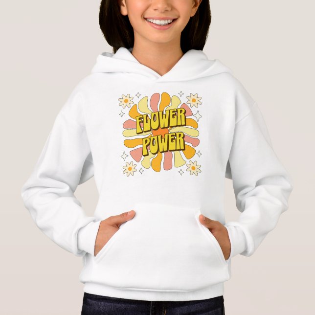 Blume Power Hoodie (Vorderseite)