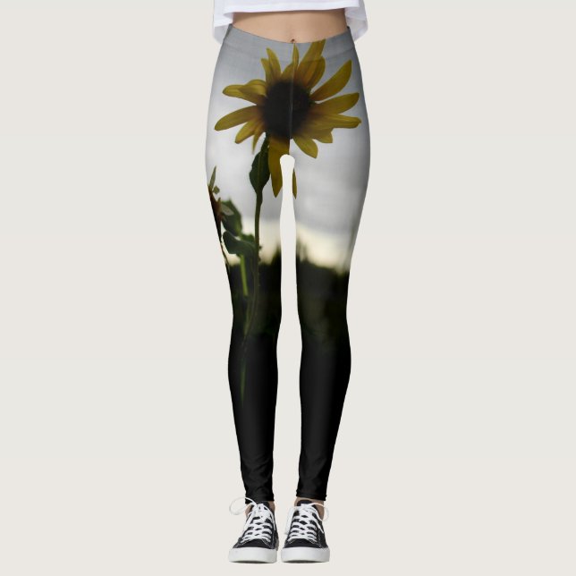 Blume Power Leggings (Vorderseite)