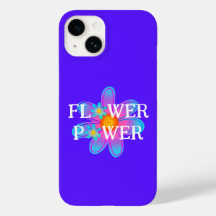 Blume Power Lila Case-Mate iPhone Fall 14 Hülle
