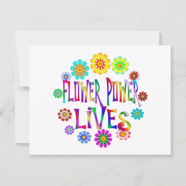Blume Power Lives (Vorderseite)