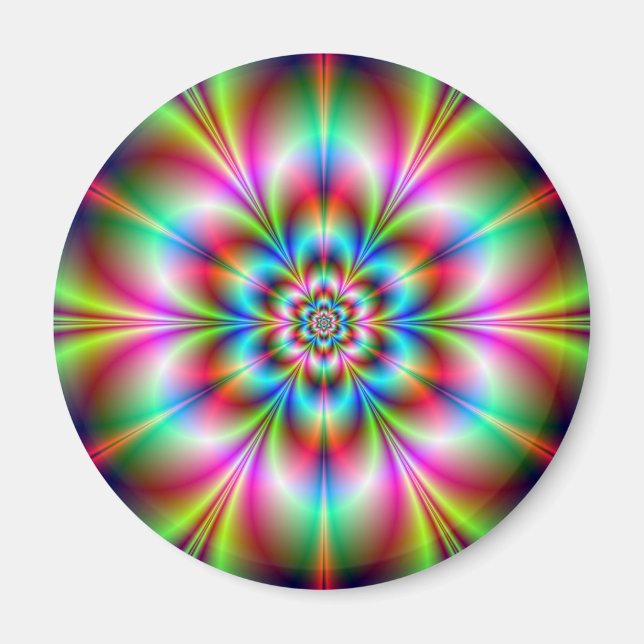 Blume Power Magnet (Vorne)
