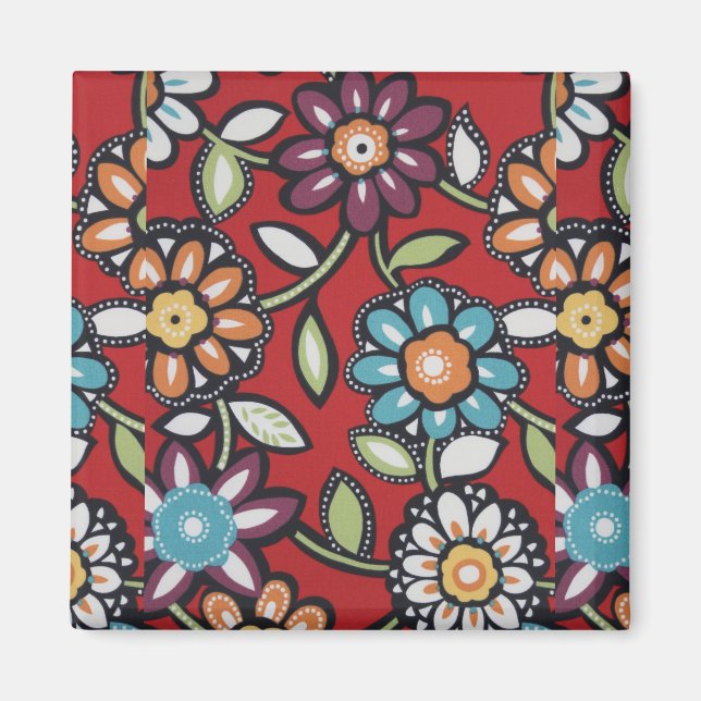 Blume-Power-Magnet Magnet (Vorne)