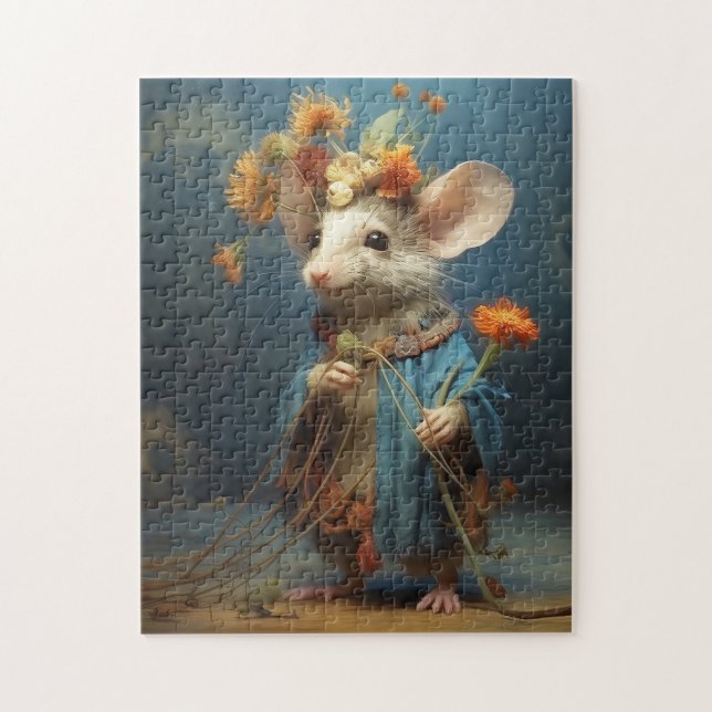 Blume Power Maus Puzzle (Vertikal)