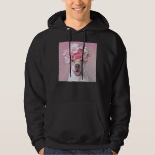 Blume Power Niedlich Pitbull Hoodie