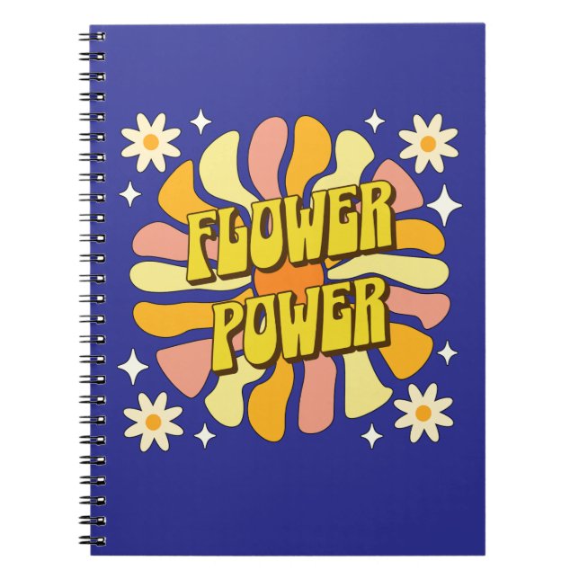 Blume Power Notizblock (Vorderseite)