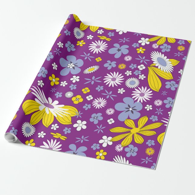 Blume Power Packpapier (Ungerollt)