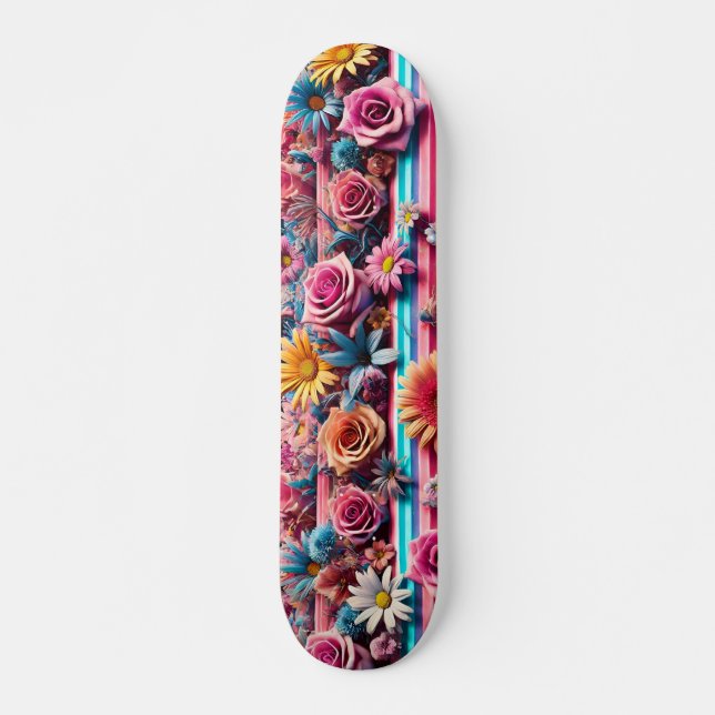 Blume Power Shred Skateboard (Vorne)