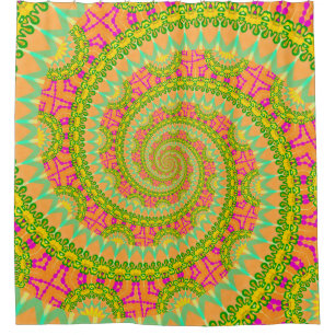 Blume Power Spiral SUNNY Duschvorhang
