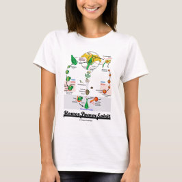 Blume Power Spirit (Angiosperm-Lebenszyklus) T-Shirt