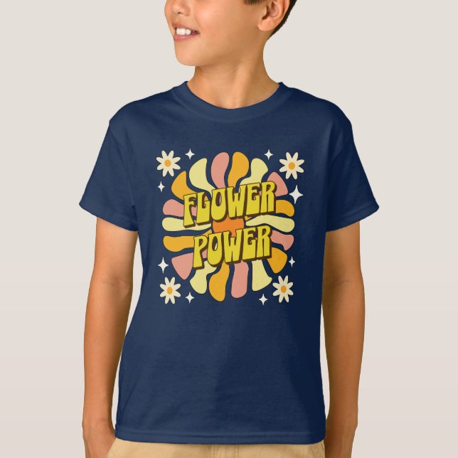 Blume Power T-Shirt (Vorderseite)