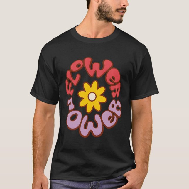 Blume Power T-Shirt (Vorderseite)